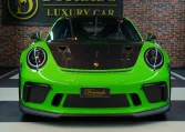 Porsche 911 GT3 RS in Green for Sale in Dubai UAE