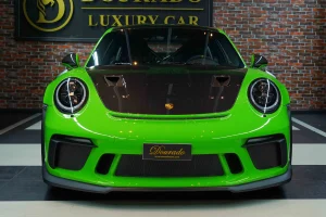 Porsche 911 GT3 RS in Green for Sale in Dubai UAE