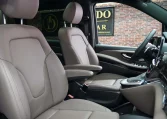 Mercedes V 250 D with Brown Interior Luxury Car Dealership in Dubai