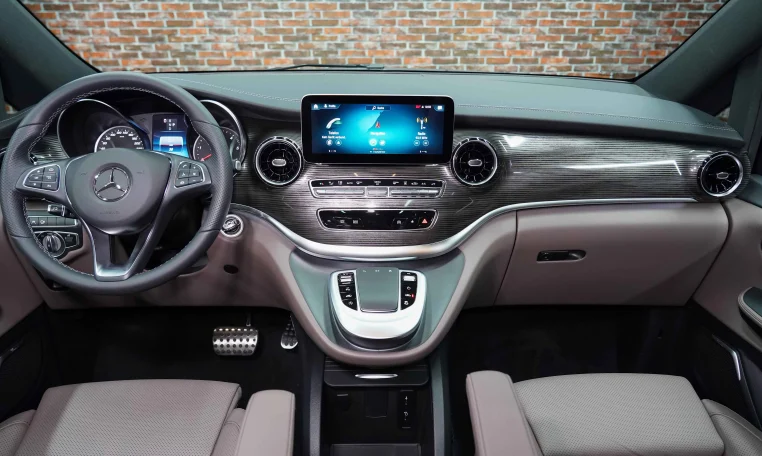 Buy Mercedes V 250 D with Brown Interior in Dubai