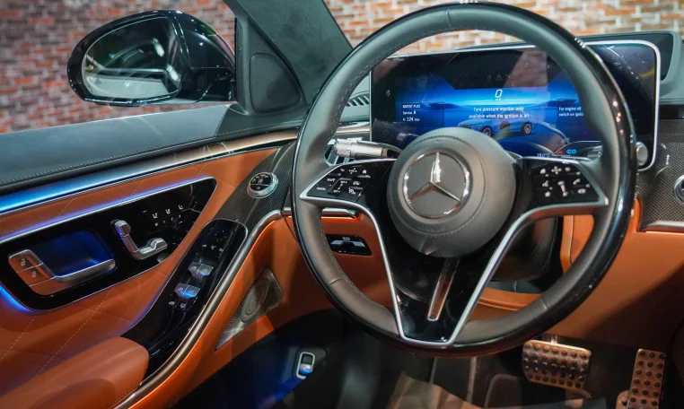 Buy Mercedes S 500 in White in UAE