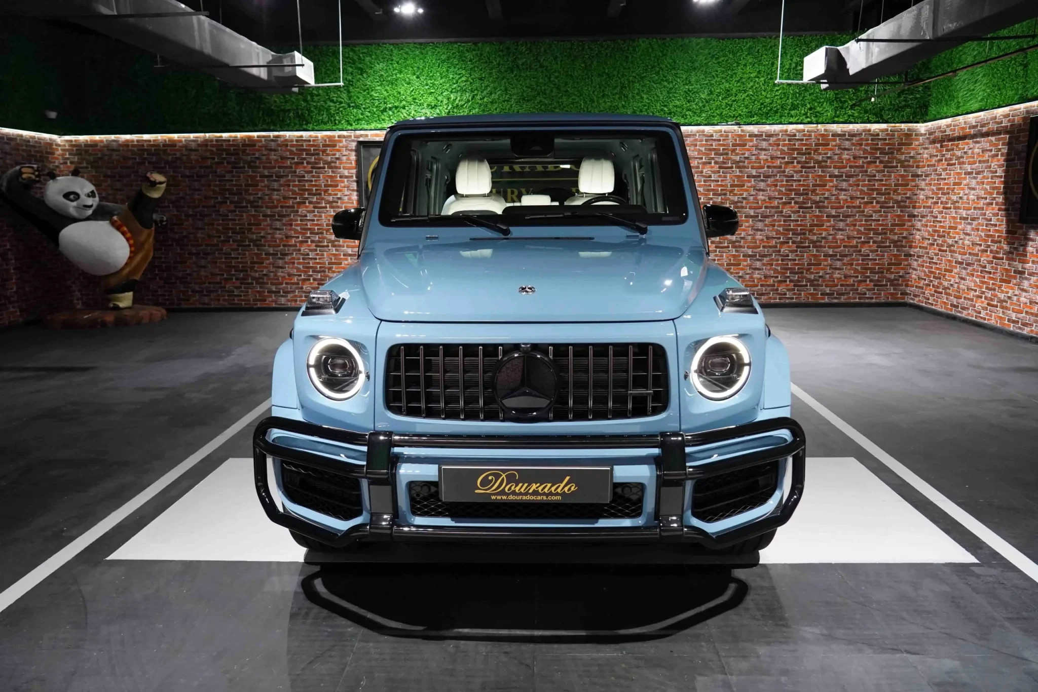 Mercedes G63 AMG in China Blue for Sale in Dubai