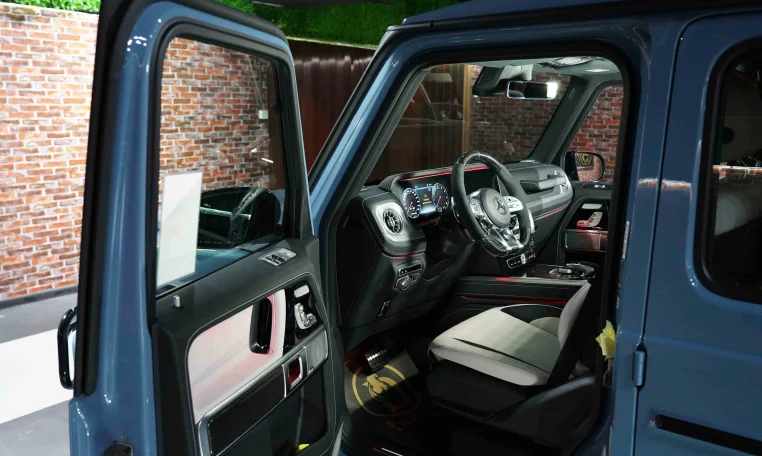 Mercedes G63 AMG in China Blue Super Car for Sale in UAE