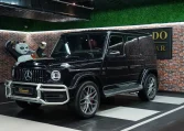 Mercedes G 63 AMG in Black Exterior Color for Sale in Dubai UAE