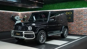 Mercedes G 63 AMG in Black Exterior Color for Sale in Dubai UAE