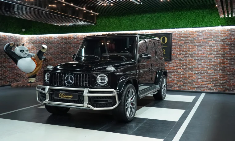 Mercedes G 63 AMG in Black Exterior Color for Sale in UAE