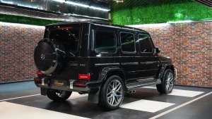 Mercedes G 63 AMG in Black Exterior Color Exotic Car for Sale in Dubai
