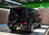 Mercedes G 63 AMG in Black Exterior Color Dealership in Dubai