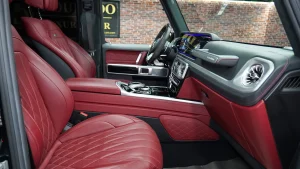 Mercedes G 63 AMG in Black Exterior Color Luxury Car Dealership in UAE