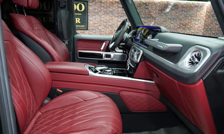 Mercedes G 63 AMG in Black Exterior Color Luxury Car Dealership in UAE