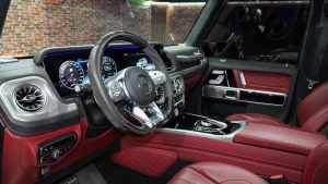 Mercedes G 63 AMG in Black Exterior Color Exotic Car Dealership in UAE