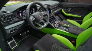 Lamborghini URUS Pearl Capsule Car Dealership in Dubai