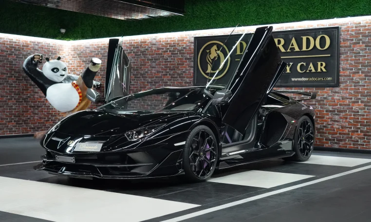 Aventador SVJ Roadster Car Dealership in UAE