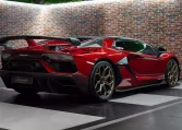 Lamborghini Aventador SVJ Roadster in Red Exotic Car for Sale
