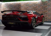 Lamborghini Aventador SVJ Roadster in Red Exotic Car for Sale