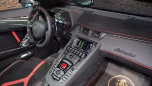 Buy Lamborghini Aventador SVJ Roadster in Red in UAE