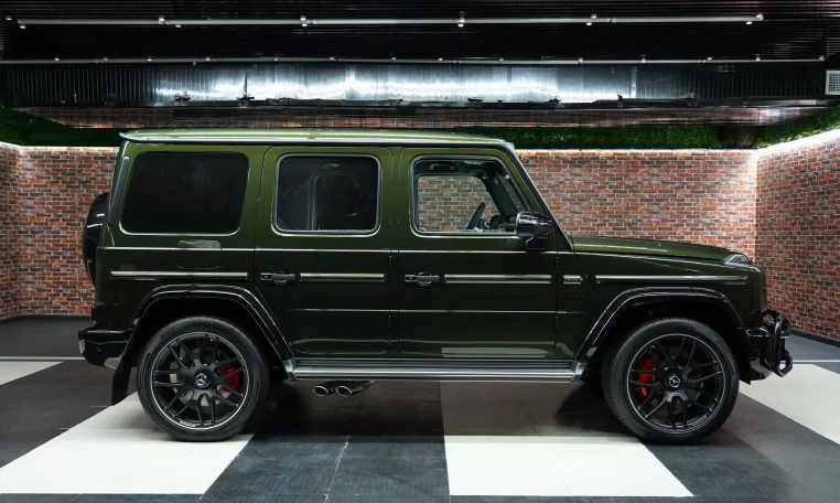 Mercedes-Benz G-Class AMG Double Night Package in Olive Green for Sale