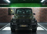 Mercedes-Benz G-Class AMG Double Night Package in Olive Green Car for Sale in Dubai