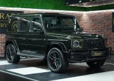 Mercedes-Benz G-Class AMG Double Night Package in Olive super Car for Sale in Dubai