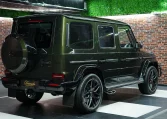 Mercedes-Benz G-Class AMG Double Night Package in Olive Green Exotic Car for Sale in Dubai