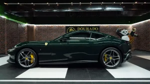 Ferrari Roma 2023 in Verde British Racing for Sale in UAE
