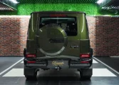 Mercedes-Benz G-Class AMG Double Night Package in Olive Green Dealership in Dubai UAE