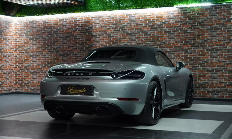 Porsche 718 Boxster GTS Luxury Car Dealership in Dubai