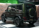 Mercedes-Benz G-Class AMG Double Night Package in Olive Green Car Dealership in UAE