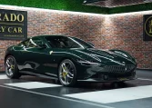 Ferrari Roma 2023 in Verde British Racing Luxury Car for Sale in Dubai UAE