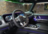 Mercedes-Benz G-Class AMG Double Night Package in Olive Green Super Car Dealership in UAE