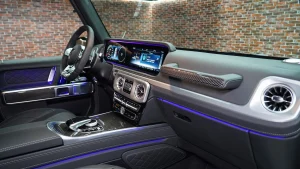 Mercedes-Benz G-Class AMG Double Night Package in Olive Green Luxury Car Dealership in UAE