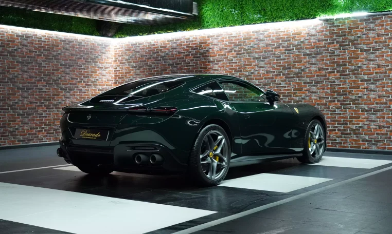 Ferrari Roma 2023 in Verde British Racing Exotic Car for Sale