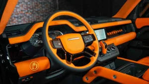 Land Rover Defender 110 P400 SE In Black Luxury Car Dealership Dubai