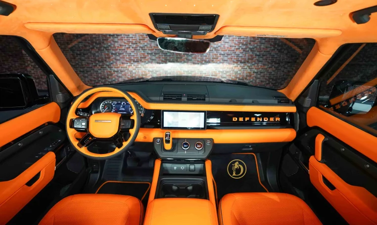 Land Rover Defender 110 P400 SE In Black for sale in UAE