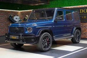 Mercedes G 63 AMG in Blue for Sale in Dubai
