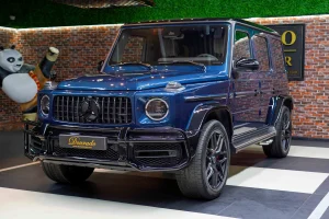 Mercedes G 63 AMG in Blue for Sale in Dubai UAE