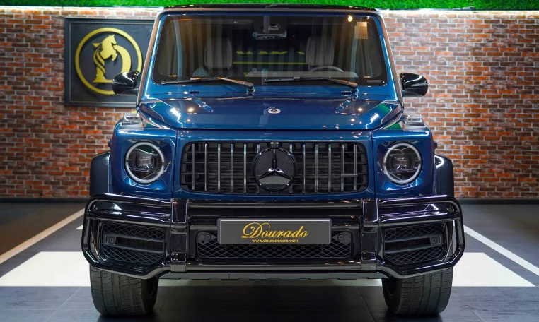 Mercedes G 63 AMG in Blue for Sale in UAE