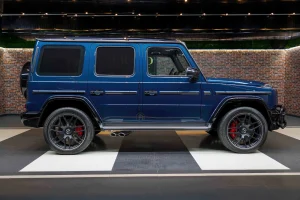 Mercedes G 63 AMG in Blue Luxury Car for Sale in Dubai