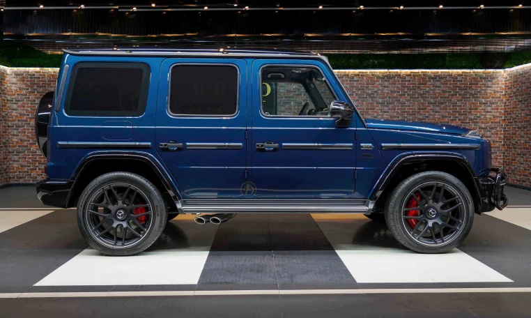 Mercedes G 63 AMG in Blue Luxury Car for Sale in Dubai