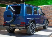 Mercedes G 63 AMG in Blue Dealership in Dubai UAE