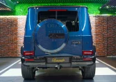 Mercedes G 63 AMG in Blue Dealership in UAE