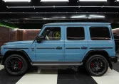 Mercedes-Benz G-Class Double Night Package in China Blue Car Sale in Dubai