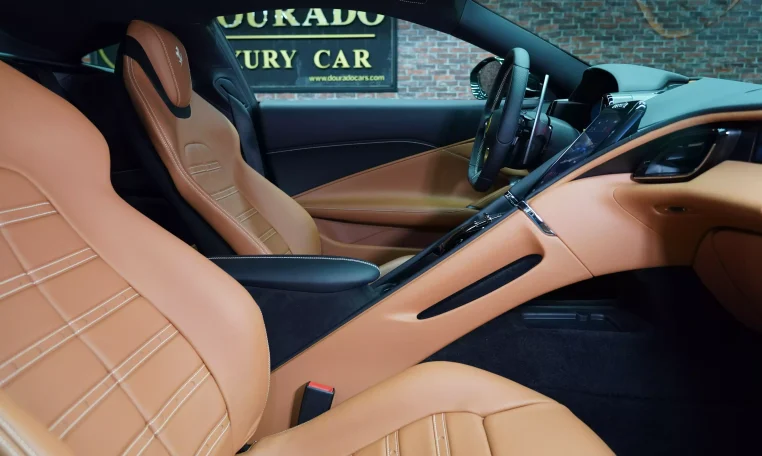 Buy Ferrari Roma 2023 in Verde British Racing Exotic Car in Dubai