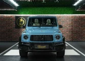 Mercedes-Benz G-Class Double Night Package in China Blue for Sale in Dubai
