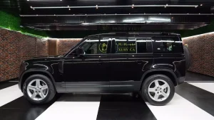 2023 Land Rover Defender 110 P400 SE in Black Luxury car for sale in Dubai UAE