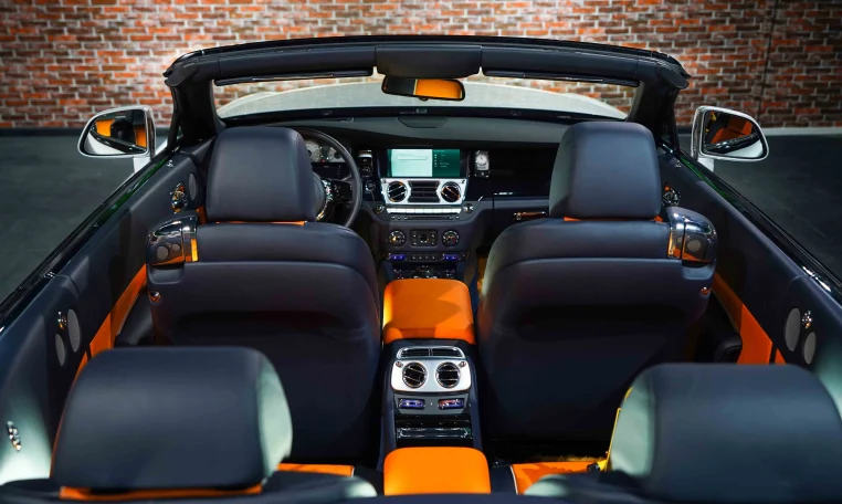 Buy Rolls Royce Dawn in Silver in Dubai UAE