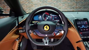Buy Ferrari Roma 2023 in Verde British Racing Car in Dubai UAE