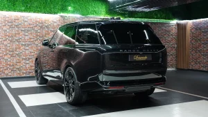 Range Rover Autobiography Luxury Car in Black color for sale in Dubai