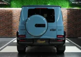 Mercedes-Benz G-Class Double Night Package in China Blue Dealership in Dubai