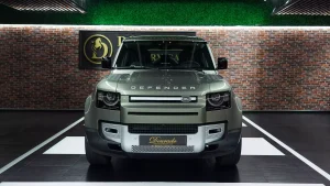 Buy 2023 Land Rover Defender P400 SE: Luxury in Elegant Green Luxury car